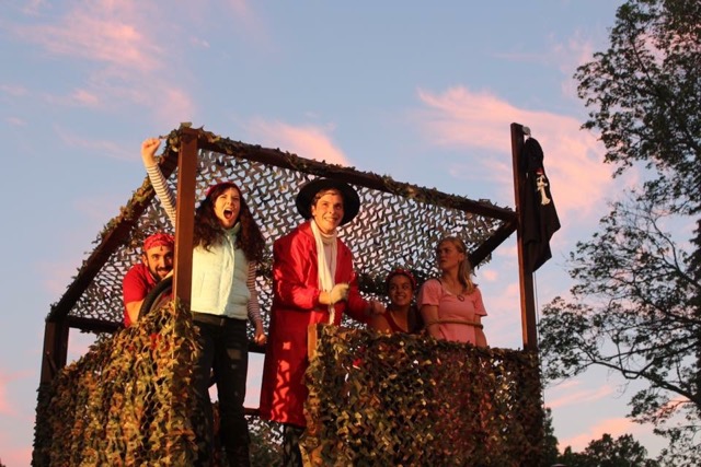 Aboard the Jolly Roger