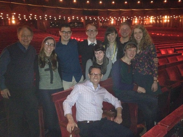 With the casting director - Metropolitan Opera